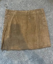 Next Suede Skirt Size 12