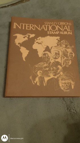 Stamps album from z - album, empty