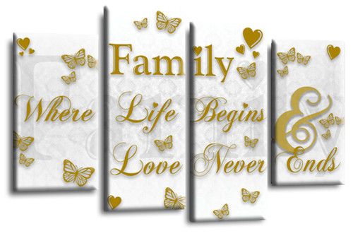 Family wall art - art, print