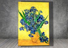 Van Gogh Irises Flower VASE