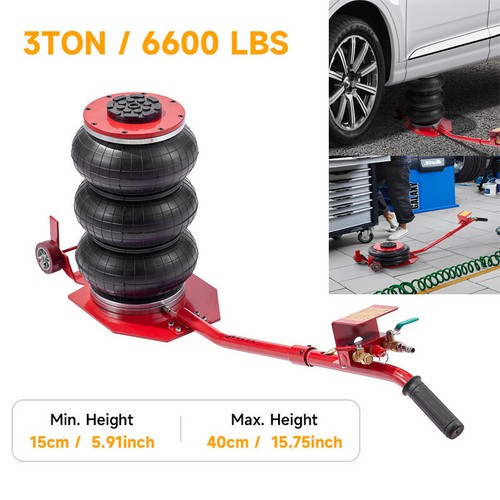 Triple bag air jack - bag,