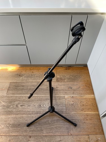 Boom microphone stand black - stand,