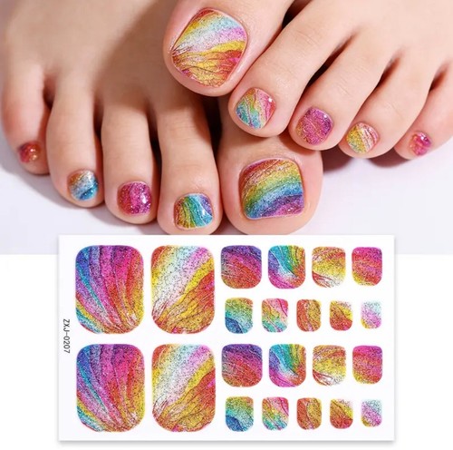 Toe nail wraps peel off - toe,