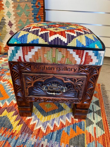 Afghan handmade mazar kilim - afghan,
