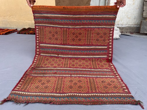2x3 vintage tribal kilim - vintage,