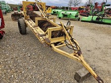 RUNDLE 4 metre Heavy Single Press Roll with 45 deg rings and Hyd end tow kit