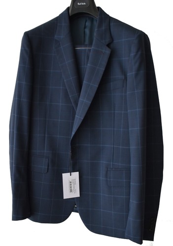 Paul smith blue panel - panel, check
