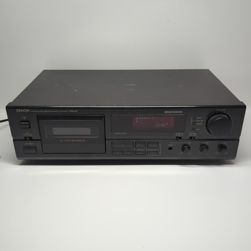 Denon drm 555 stereo cassette - denon,