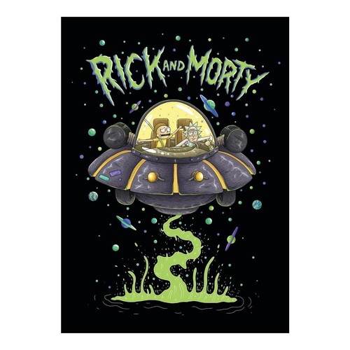 Rick and morty - morty, large