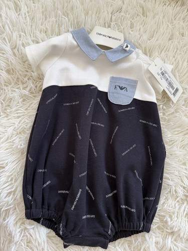 Emporio armani baby romper - baby,