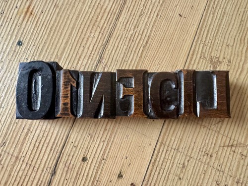 Vintage letterpress mix - letterpress,
