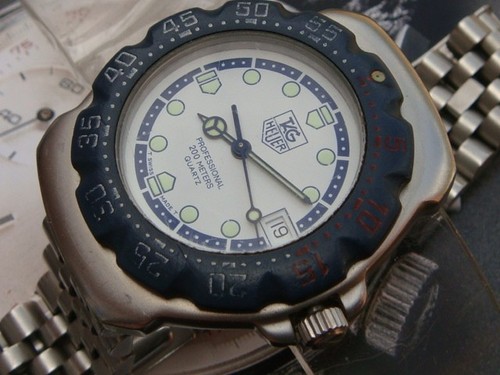 Vintage tag heuer diver - vintage,