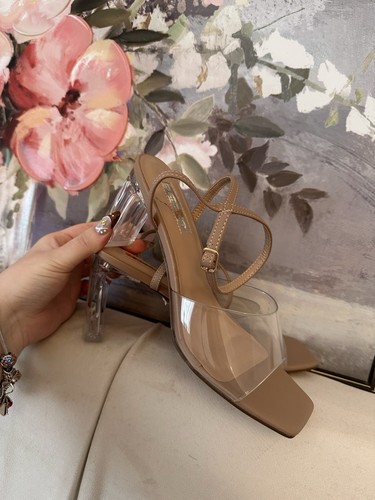 Primark clear beige strappy - primark,