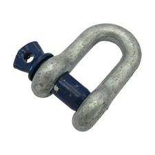 Galvanised Lifting Dee Shackle Screw Pin 8.5 Ton (8.5T D Towing Rigging 8500KG)