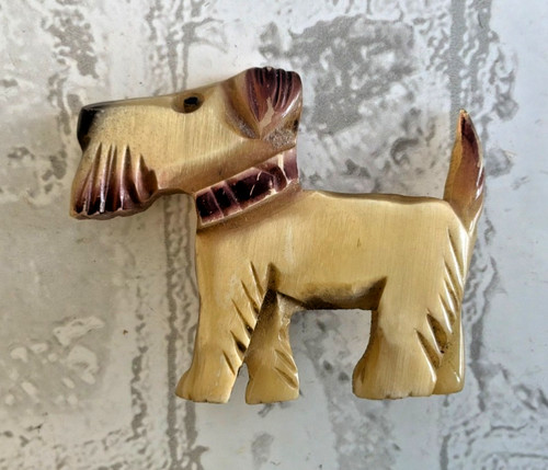 Vintage bakelite scottie - vintage,