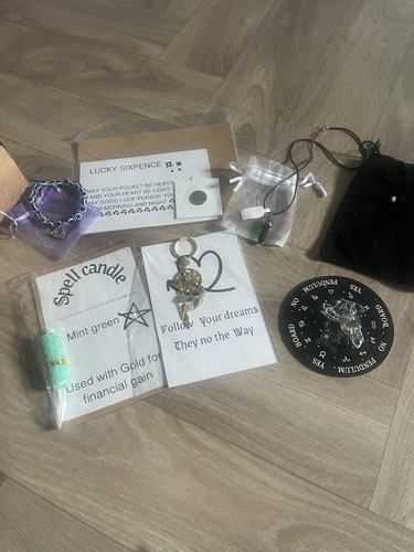 Wiccan spell kit set with - wiccan,