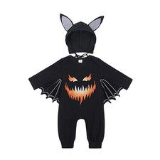 Bat Costumes Cosplay Jumpsuit Hat Outfit Set Fancy Dress Baby My First Halloween