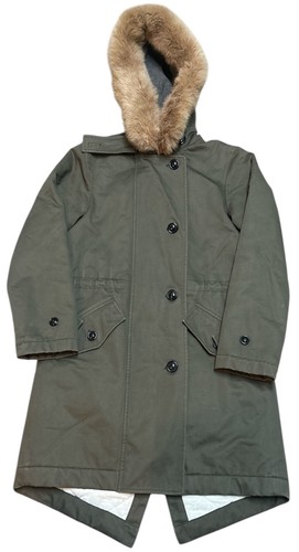Toast womens khaki parka - toast,