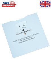 Blue Badge Company Parking Clock Timer Disc for Disabled Parking Permit Cover