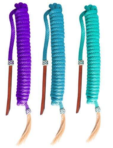 Showman nylon mecate reins - 23',