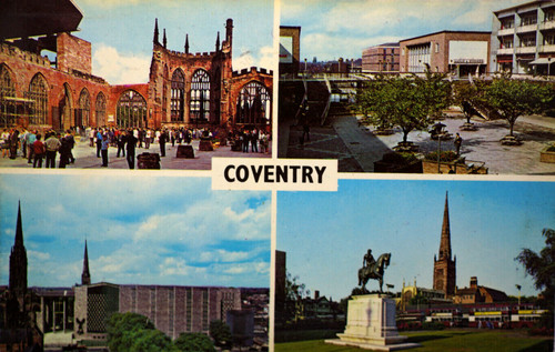 Postcard coventry - postcard,