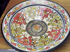 STUDIO POTTERY HAND PAINTED