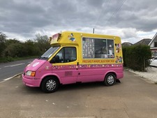 Ice cream van Ford transit