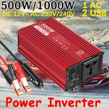 500W/1000W Car Power Inverter