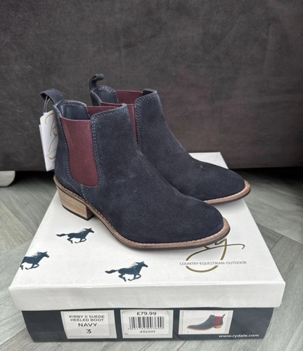 Rydale navy suede - navy, heeled