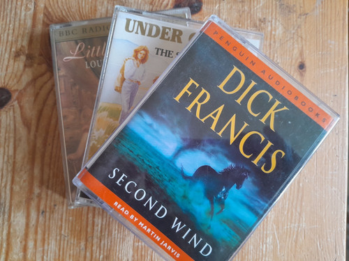 Audio books on - 3, x
