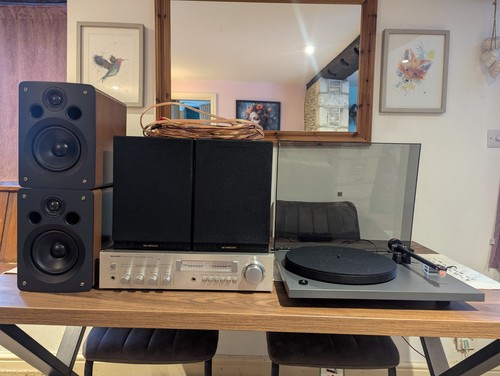 Turntable amp and - pairs, of