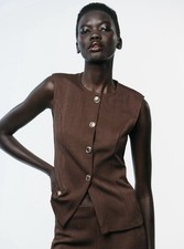 BNWT Zara Womens Dark Brown