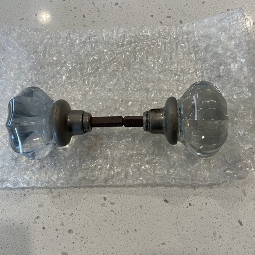 Set door knobs steel - door,