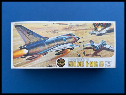 Airfix mirage mig 15 - mirage, mig-15