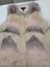 New Look Womens Gilet Faux Fur