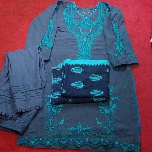 Pakistani piece suit size - pakistani,