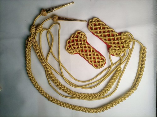 Gold military officer - gold,