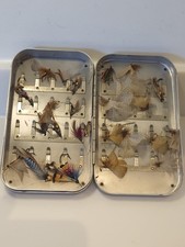 S Allcock & co Vintage Made In England Allcock’s flying fishing Lures