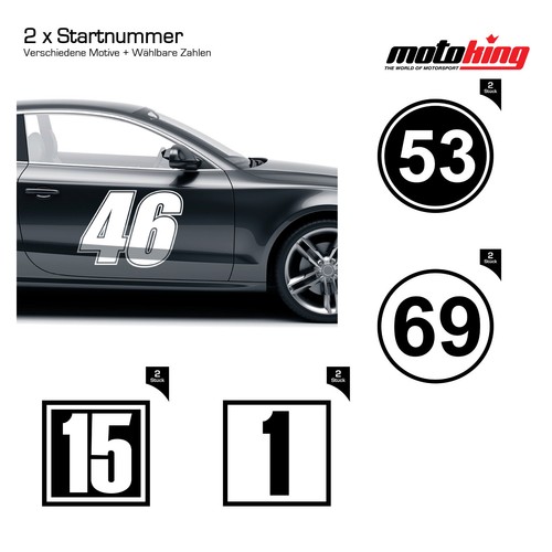 Race number vintage car - number,
