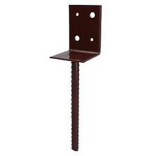 Concrete In Wooden Post Support Base Bracket 75mm x 75mm Carport Decking