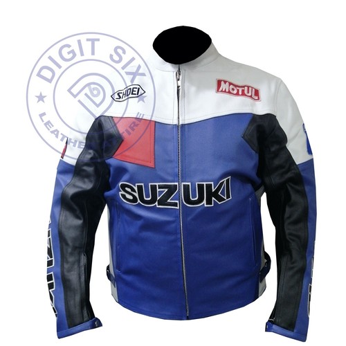 Suzuki blue motorbike jackets - motorbike,