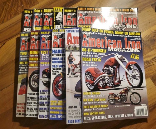 American iron magazine - magazine, lot