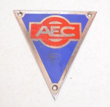 Bus Coach Lorry Bonnet Badge Emblem AEC
