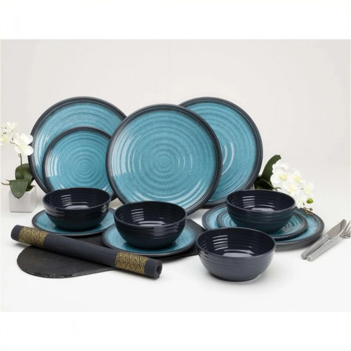 Flamefield granite aqua - granite, 12pc