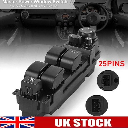 Master power window switch - power,