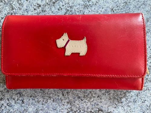 Radley london red leather - london,