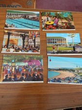 6  Postcards BUTLIN'S HOLIDAY CAMP BARRY ISLAND