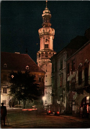 Postcard sopron hungary storno - sopron,