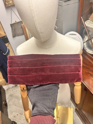 Vintage akco burgundy - vintage, cotton