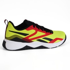 Reebok NFX Mens Running Shoes Trainers UK Size 7.5 - 9.5 Yellow Black